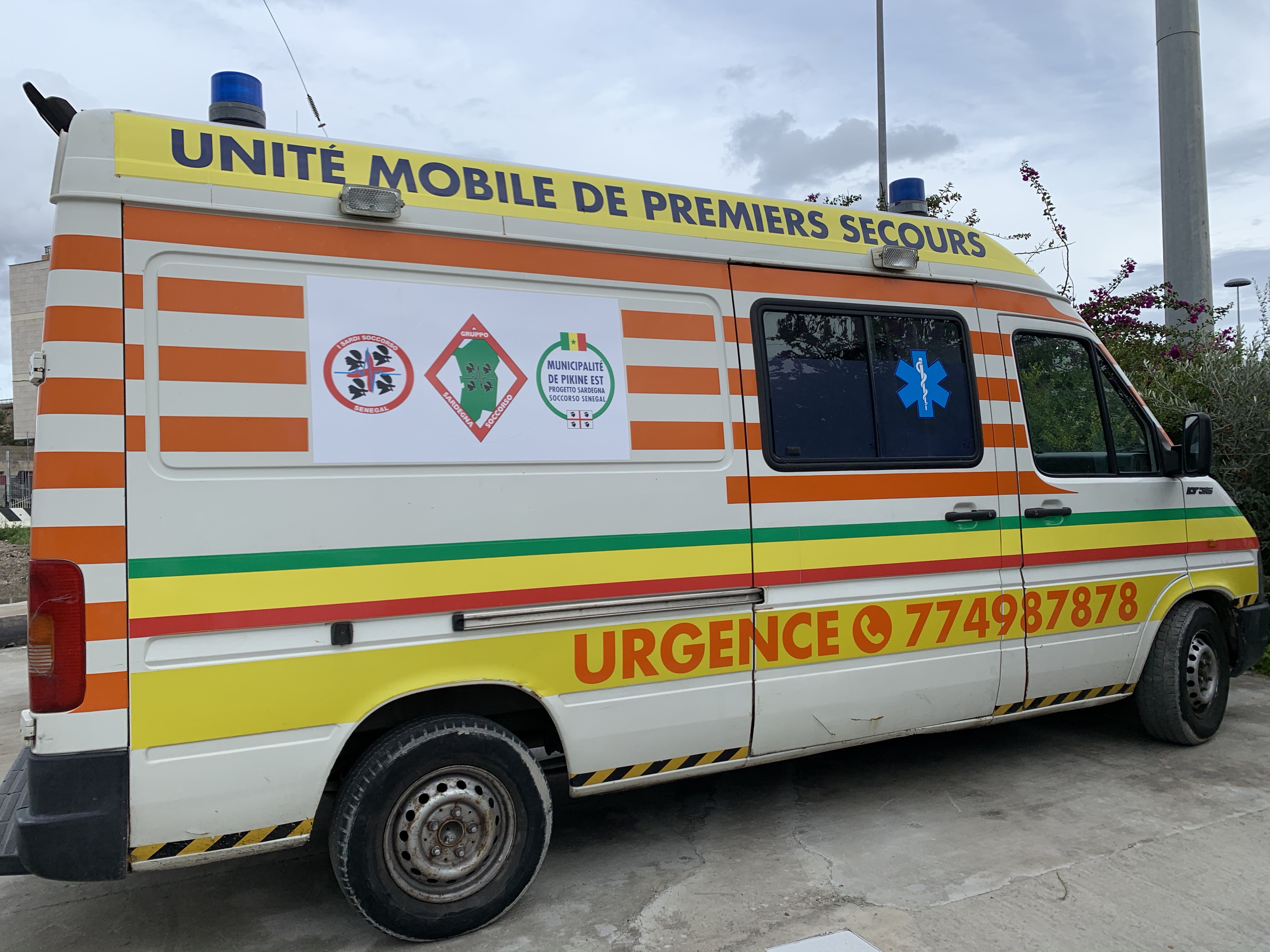 Organizziamo in Senegal un servizio di primo soccorso con personale locale qualificato
